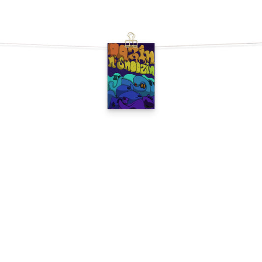 Oozin & Snoozin Poster